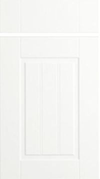 Newport Satin White Kitchen Doors