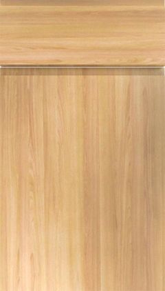 Handleless Beech Kitchen Doors