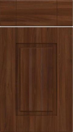 Riding Dark Walnut Kitchen Doors