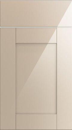 Wessex High Gloss Cappuccino Kitchen Doors