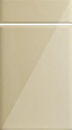 Pisa High Gloss Cream Kitchen Doors