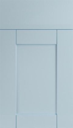 Wessex High Gloss Denim Blue Kitchen Doors