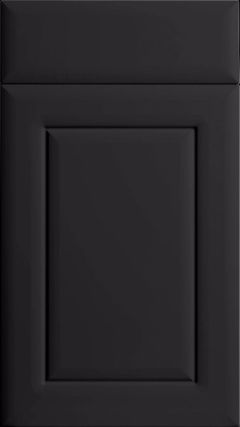 Ashford Matt Black Kitchen Doors