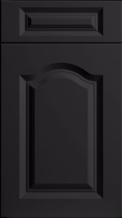 Canterbury Matt Black Kitchen Doors