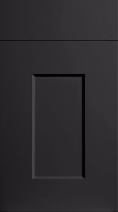 Cambridge Matt Black Kitchen Doors