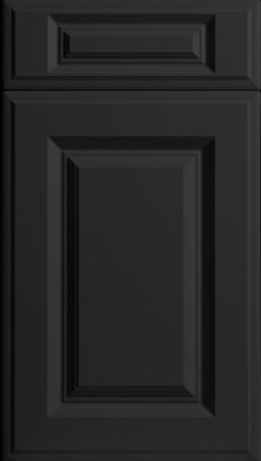 Palermo Matt Black Kitchen Doors