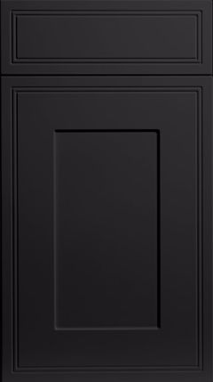 Tullymore Matt Black Kitchen Doors