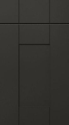 Warwick Super Matt Graphite Kitchen Doors