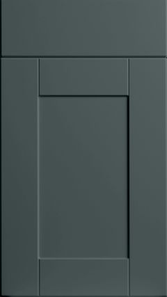 Shaker Matt Kombu Green Kitchen Doors