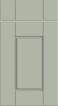 Surrey Matt Sage Green Kitchen Doors