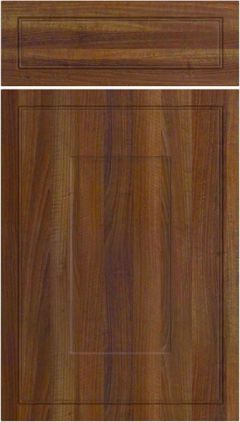 Northampton Medium Walnut Kitchen Doors