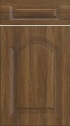 Sussex Medium Walnut Kitchen Doors