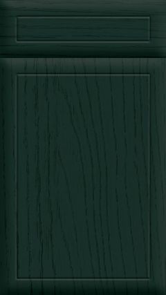 Euroline Paint Flow Matt Fir Green Kitchen Doors