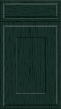 Tullymore Paint Flow Matt Fir Green Kitchen Doors