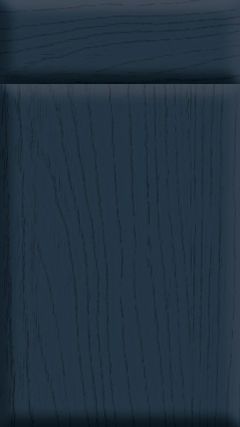 Lincoln Paint Flow Matt Indigo Blue Kitchen Doors