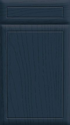 Euroline Paint Flow Matt Indigo Blue Kitchen Doors