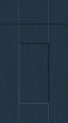 Warwick Paint Flow Matt Indigo Blue Kitchen Doors