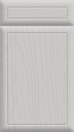 Euroline Paint Flow Matt Light Grey Kitchen Doors