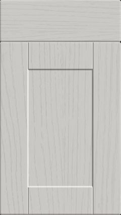 Shaker Paint Flow Matt Light Grey Kitchen Doors