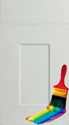 Cambridge Paintable Vinyl Kitchen Doors