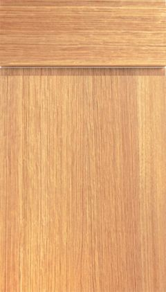 Handleless Pippy Oak Kitchen Doors