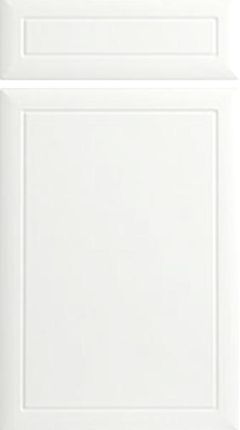 Euroline Satin White Kitchen Doors