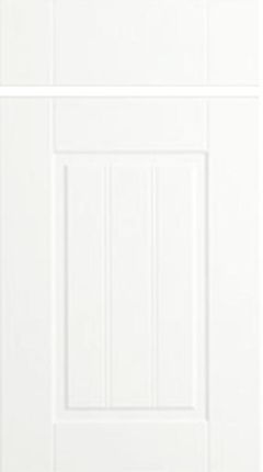 Newport Satin White Kitchen Doors