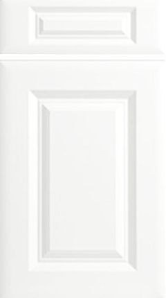 York Satin White Kitchen Doors